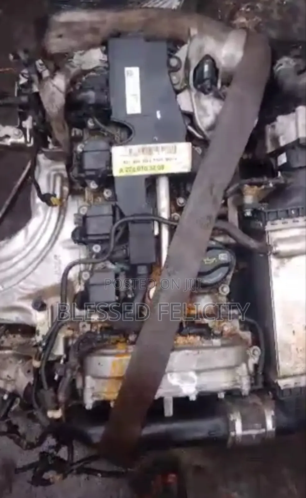 Complete Engine Mercedes Benz C300 2015 4 Plug