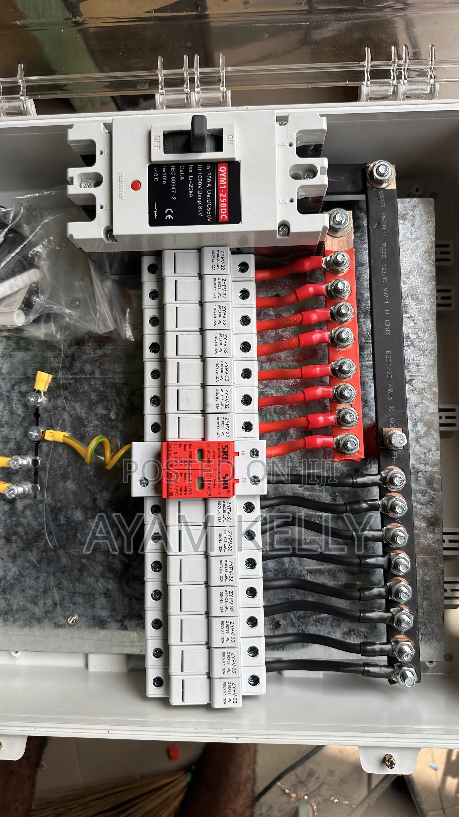 Solar Panels Pv Combiner Box 7strings(Ways)