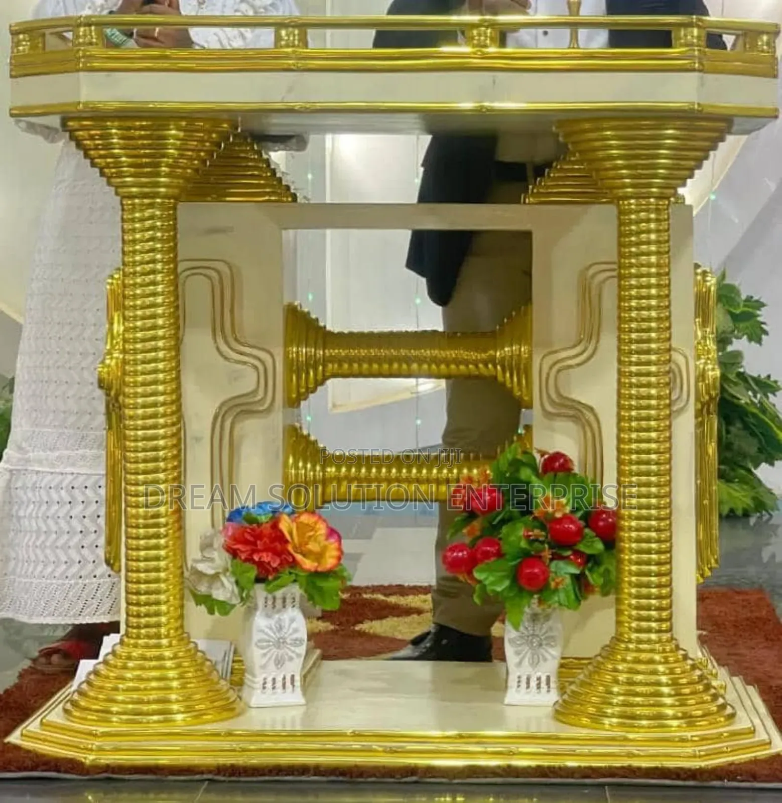 Standard Golden Church Pulpit