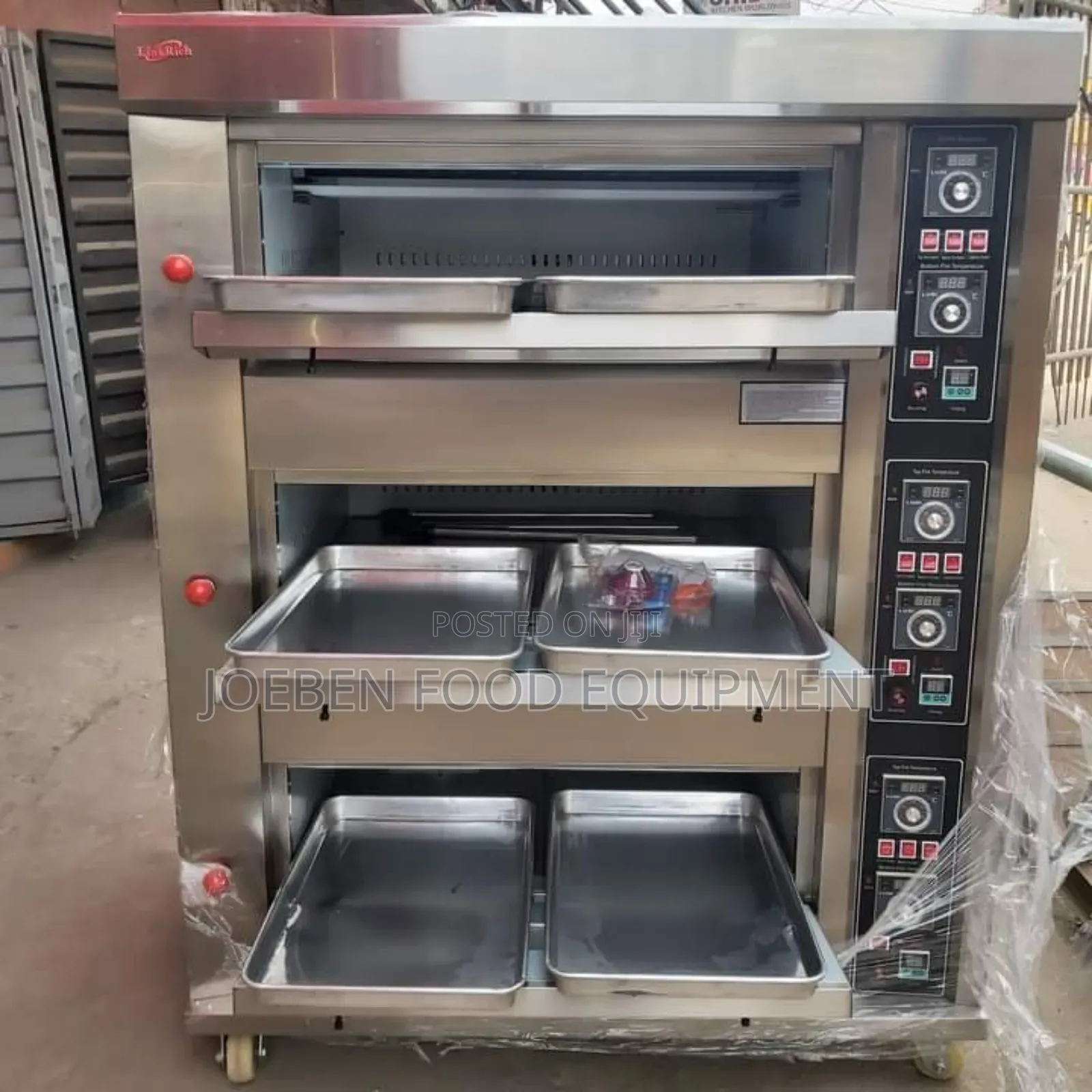Six Trays Industrial Gas Oven