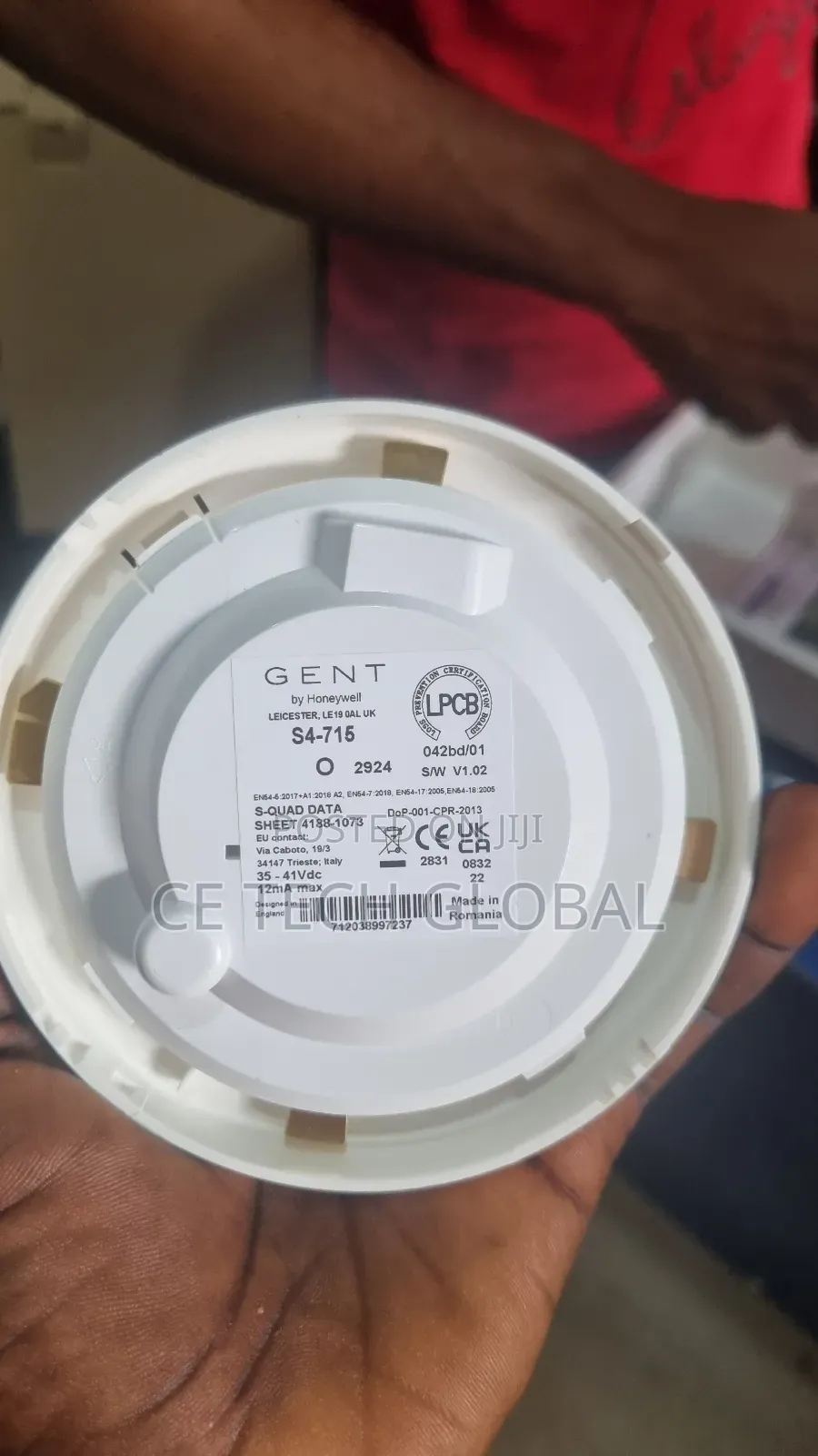 Gent Addressable Smoke Detectors