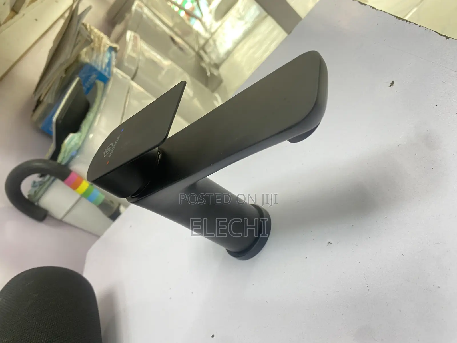 Huma Basin Mixer Tap Black