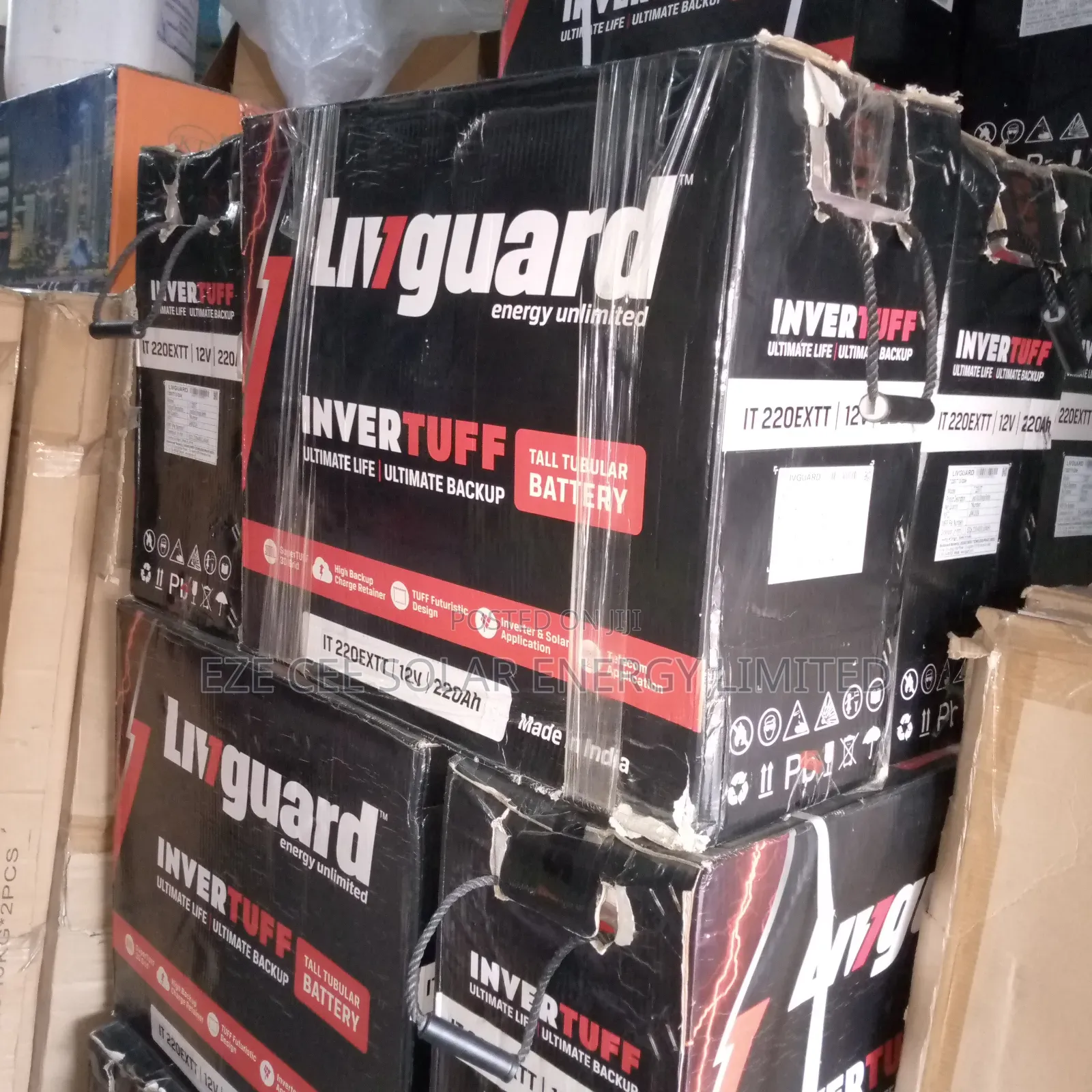 Livguard 12v 220ah Tubular Battery