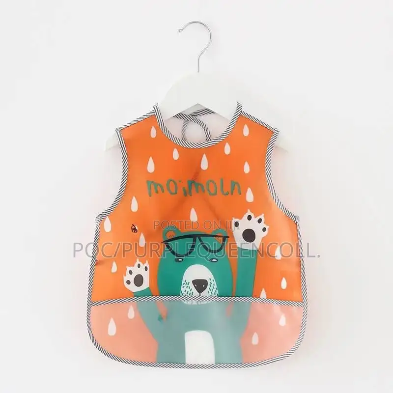 Children’S Bib Waterproof Anti Spill ( Biggest Size)