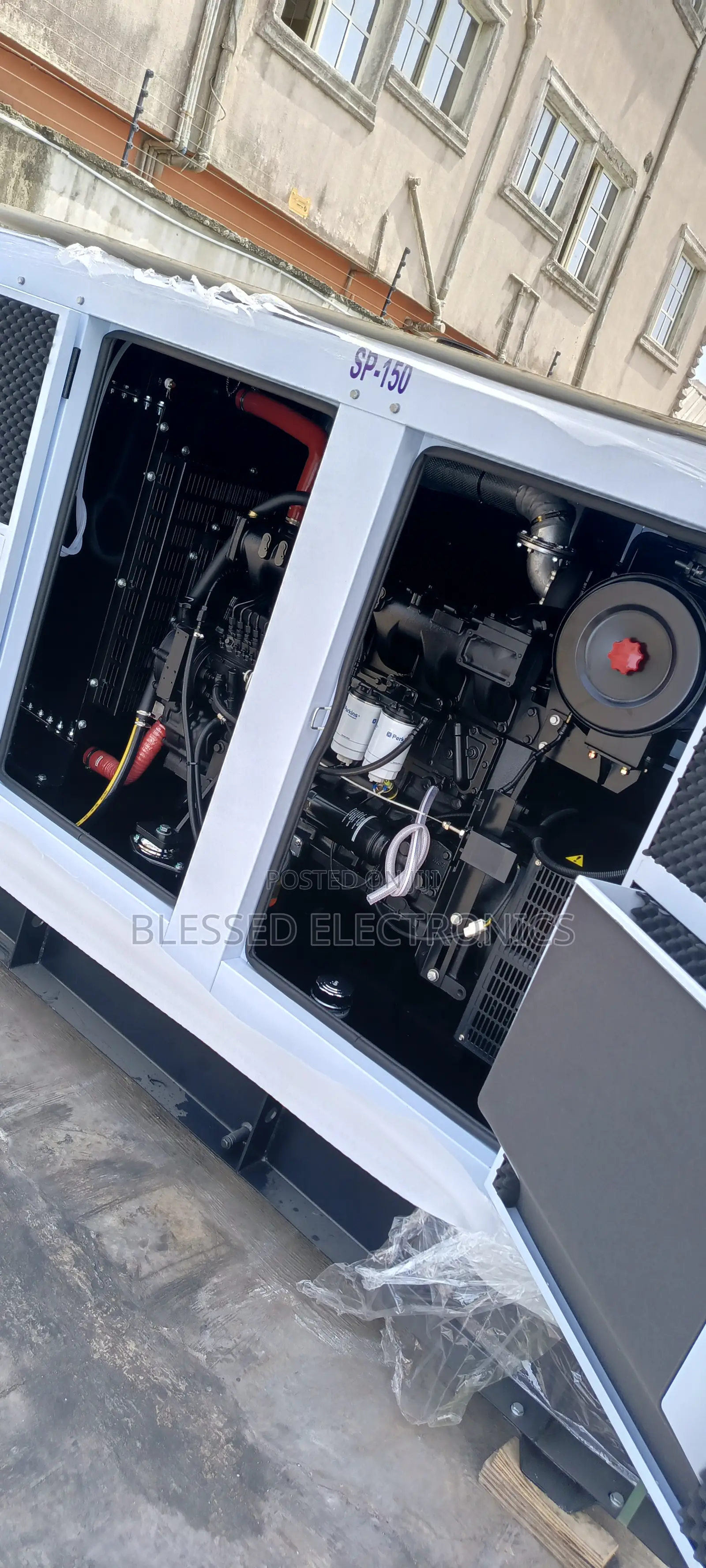 Perkins 150kva Made in Malaysia 100% Copper Wire Sandproof