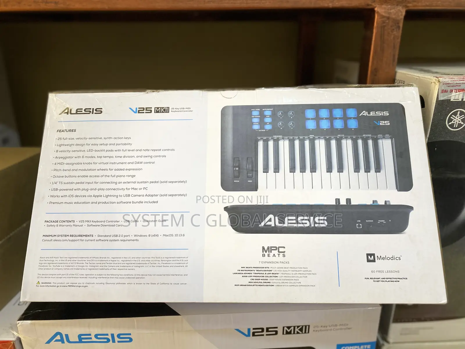 Alesis V25mkii Studio Midi Keyboard