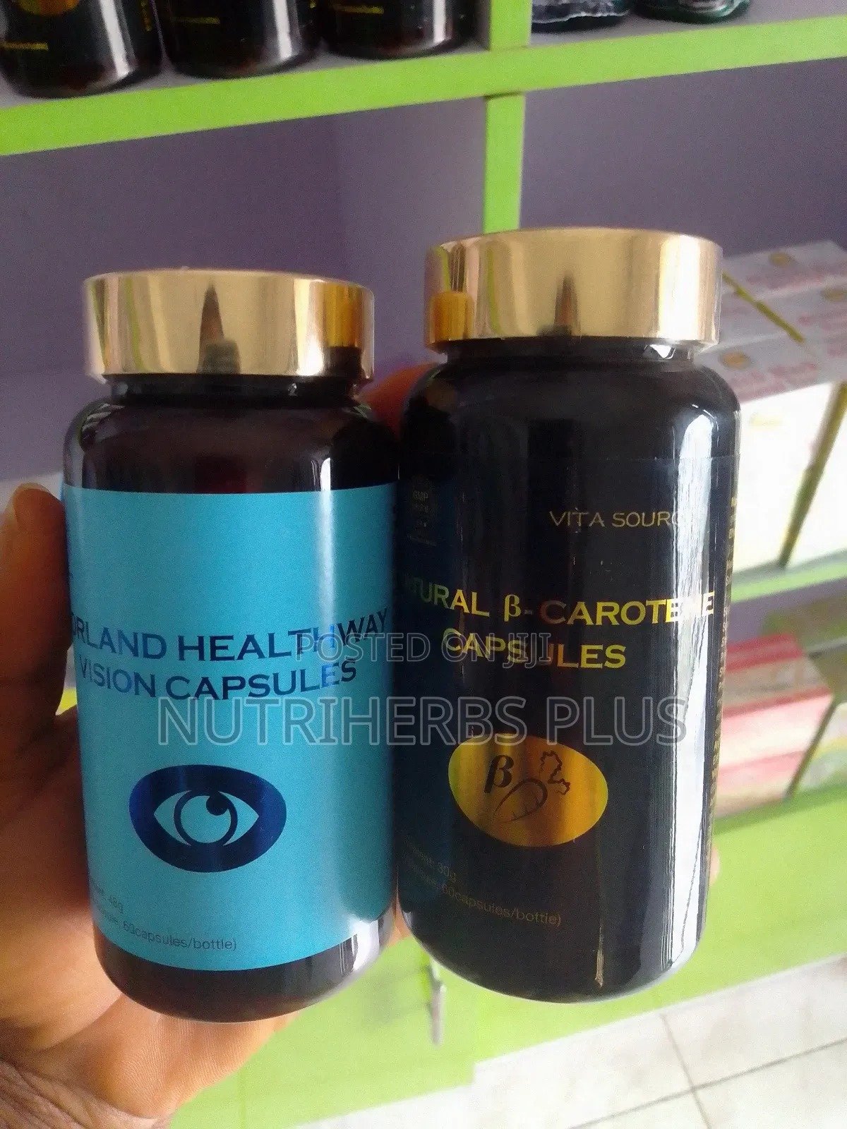Norland Vision Capsules+B-Carotene Capsules for Clear Vision