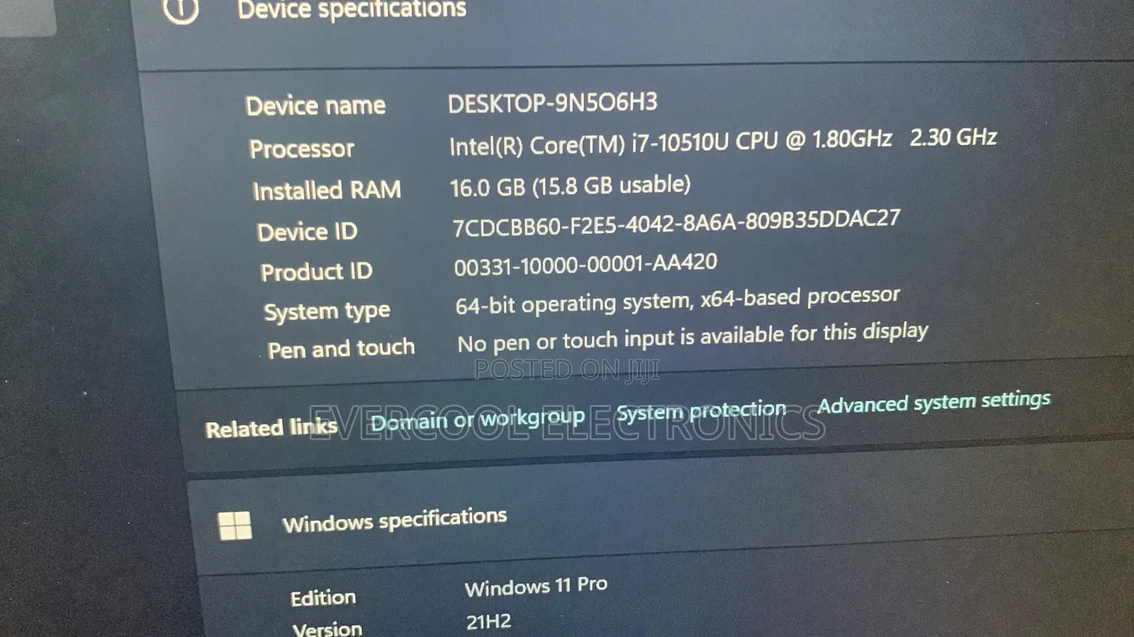 Laptop Lenovo ThinkPad T14 16GB Intel Core I7 SSD 256GB