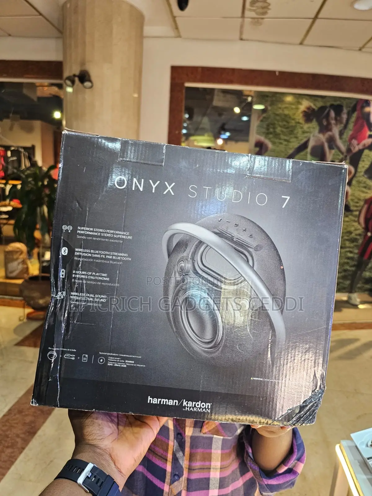 Onyx Studio 7 Wireless Bluetooth Speaker Harman/Kardon