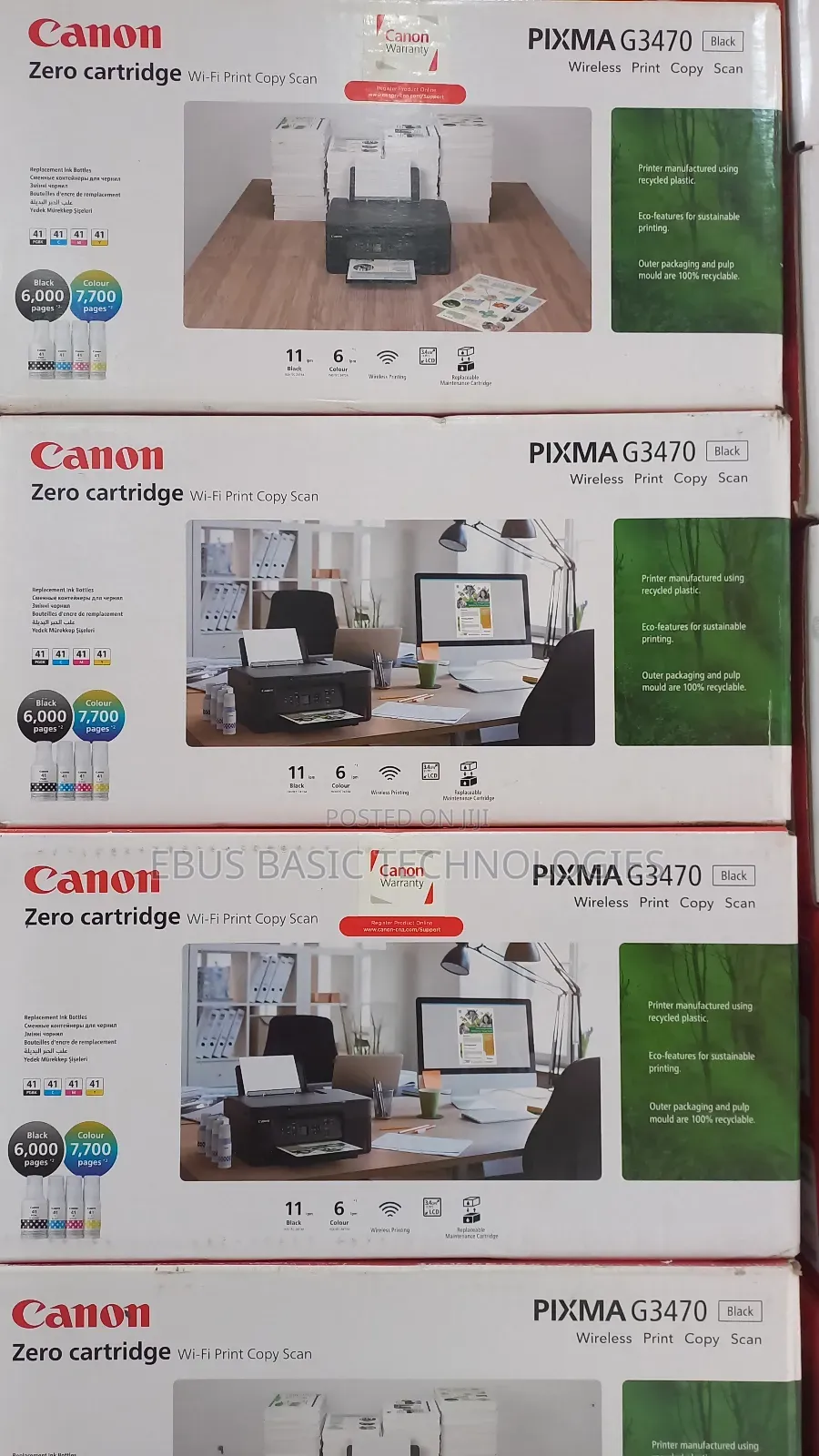 Canon Pixma G3470 All in One Printer