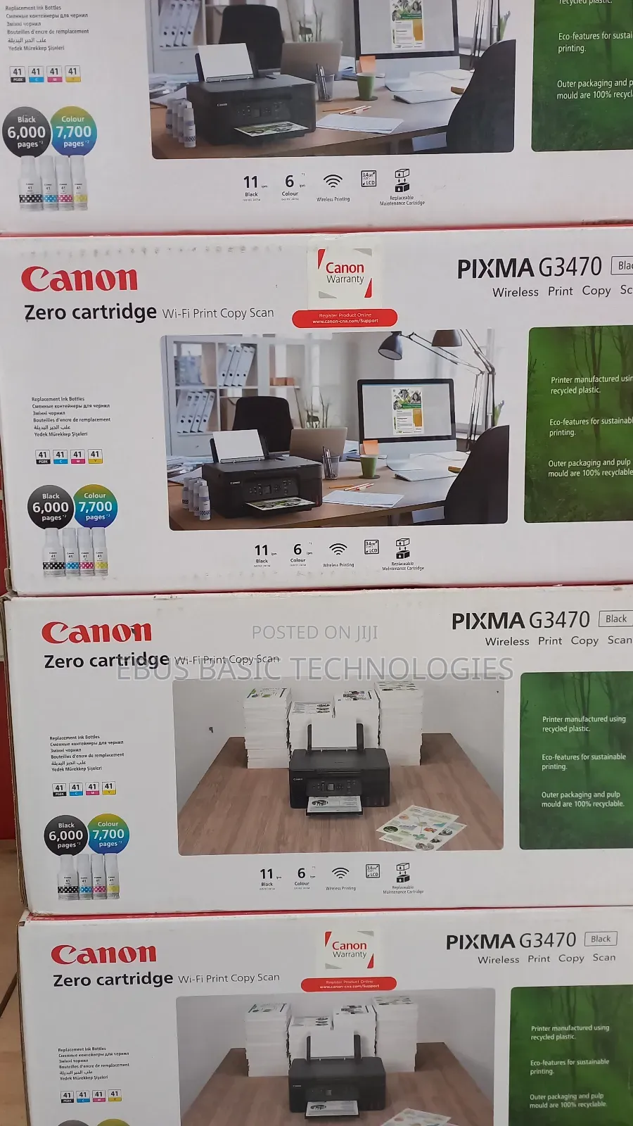 Canon Pixma G3470 All in One Printer