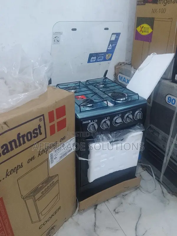 Scanfrostsfc5401b Cooker With Flame Control Safety Valves