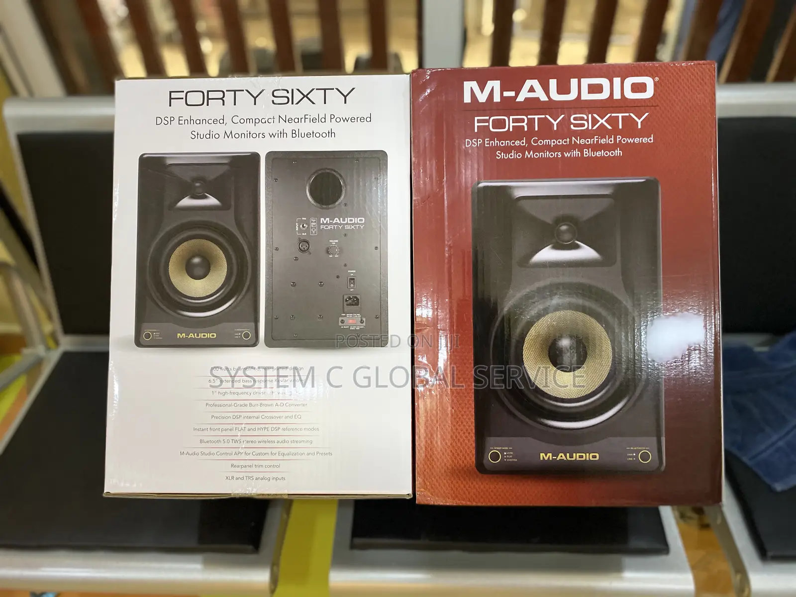 M Audio Forty Sixty Studio Monitor Speaker