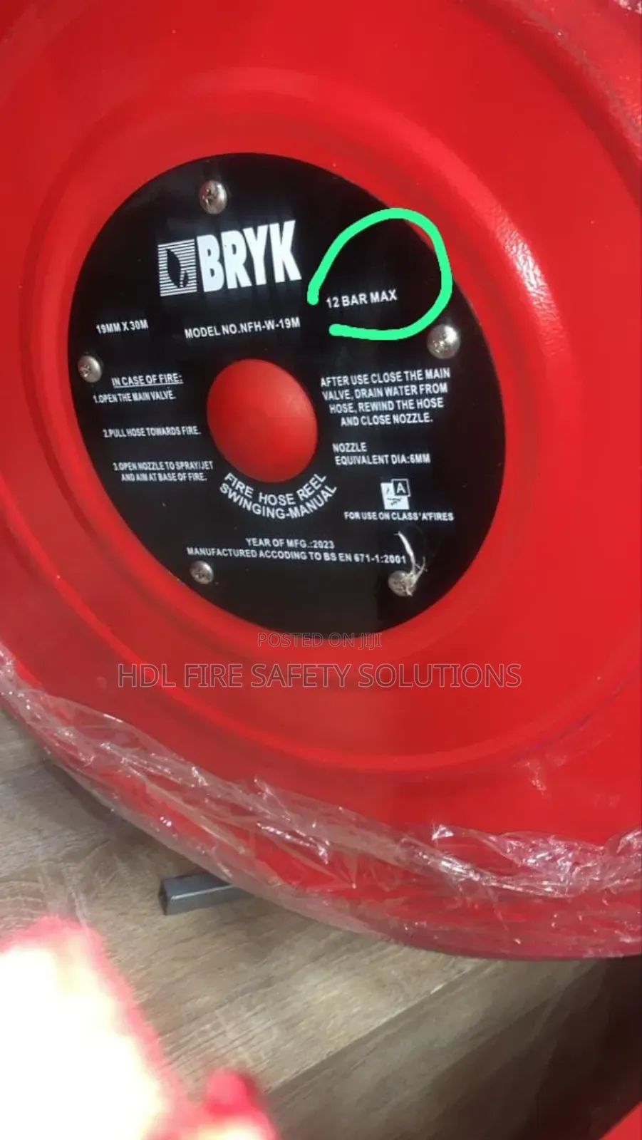 Bryk Fire Hose Reel