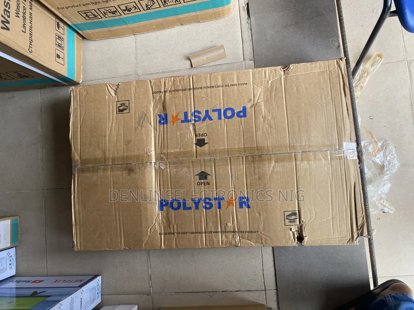 Polystar Cabinet 90cm Fitted Black Glass 5 Burners Cooker