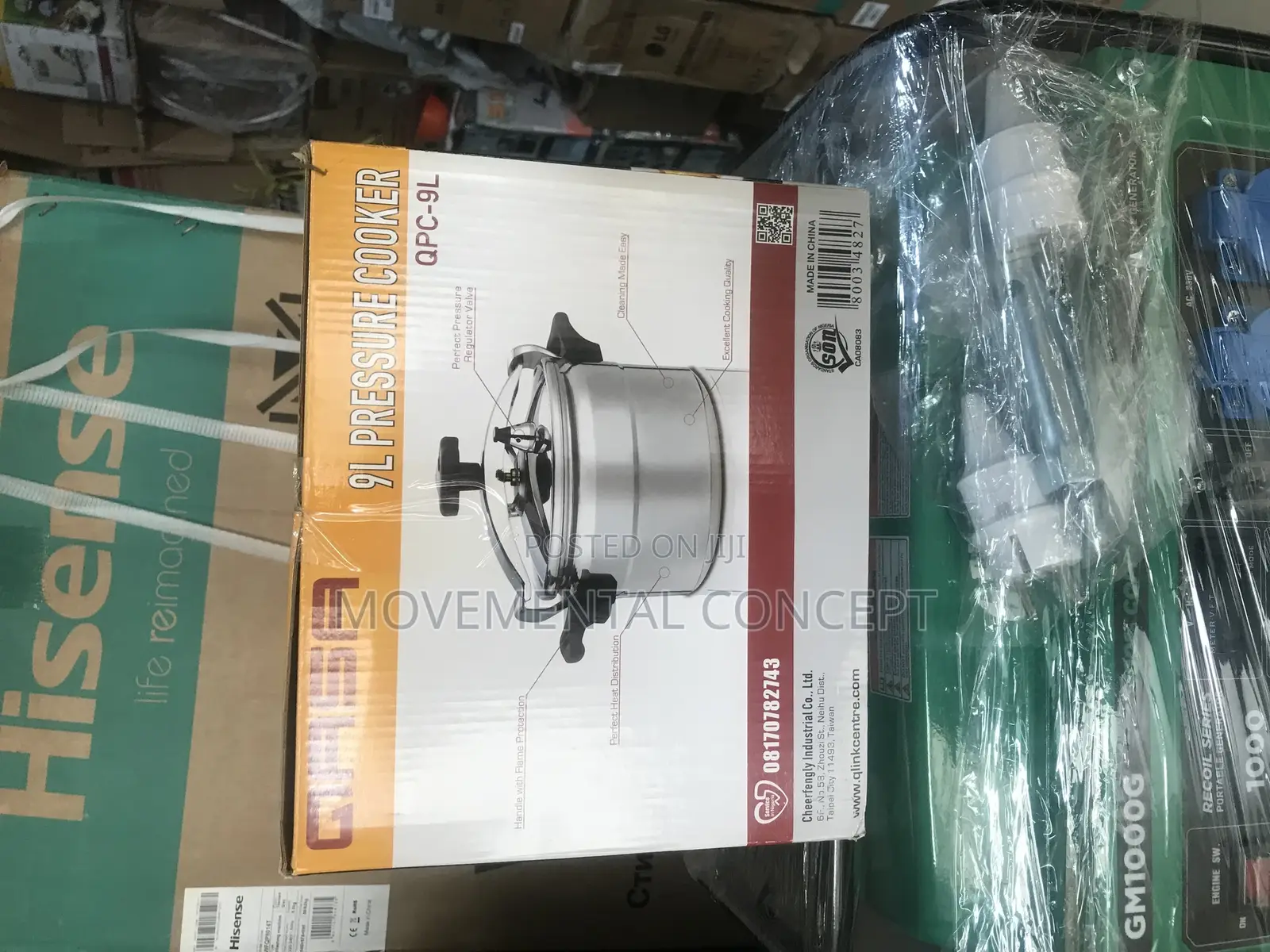 Qasa Pressure Cooker 9litres