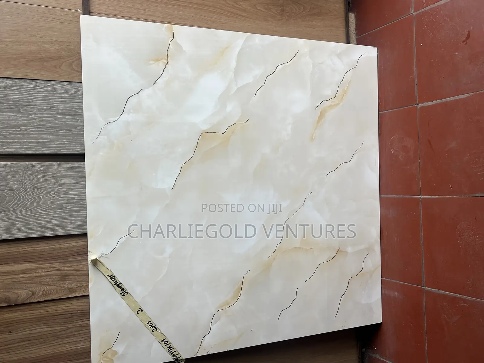 Golden Floor Tiles