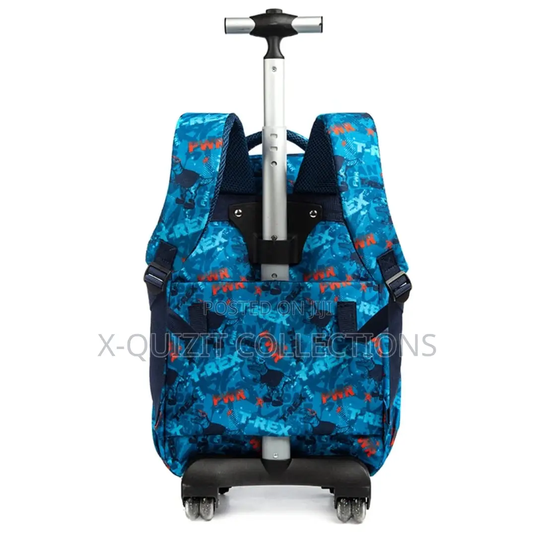 Jasmine Star Trolley 3pc School Bag Set – Trex (18′′)