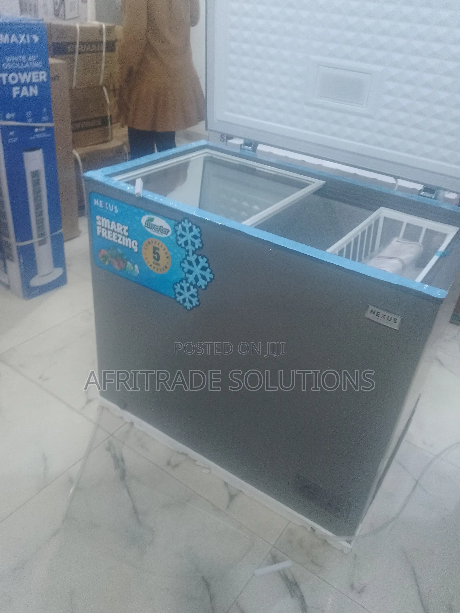 Nexus Nx‐265gi Inverter Freezer With Fast Freeze Function
