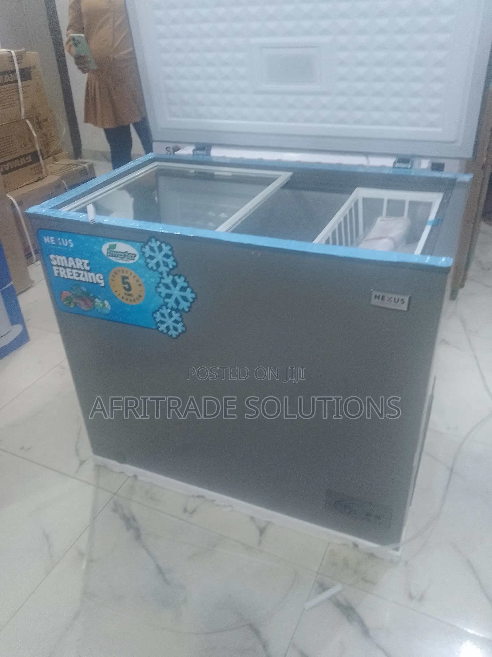 Nexus Inverter Chest Freezer Nx‐265gi – Led Lamp Lock