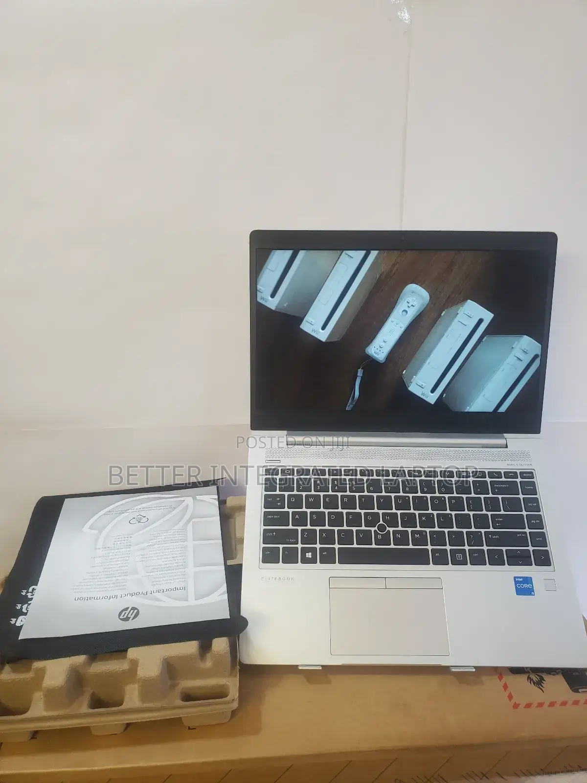 New Laptop HP EliteBook 755 G4 16GB Intel Core I5 SSD 512GB