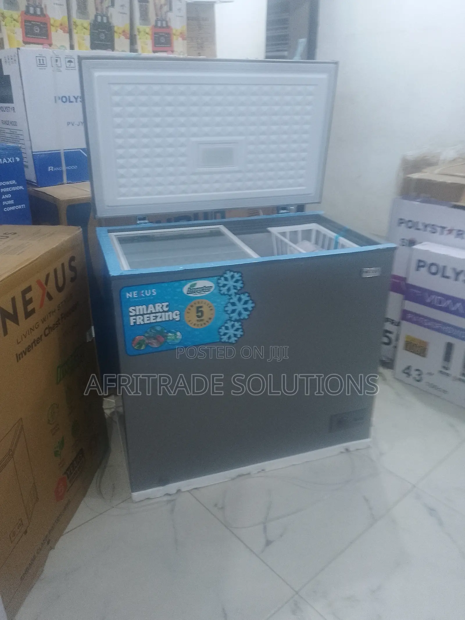 Nexus Nx‐265gi Chest Freezer – Spacious 205 L Capacity