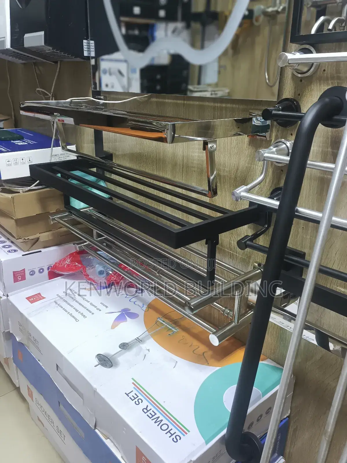 Us Standard Multiple Square Towel Rail