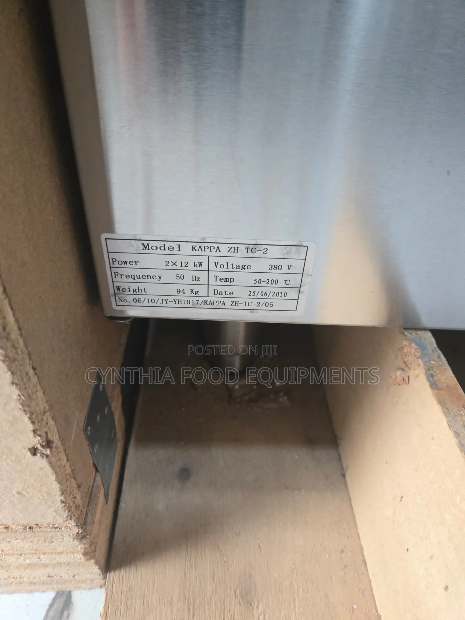 20l X 20l Standing Electric Deep Fryer With Cabinet