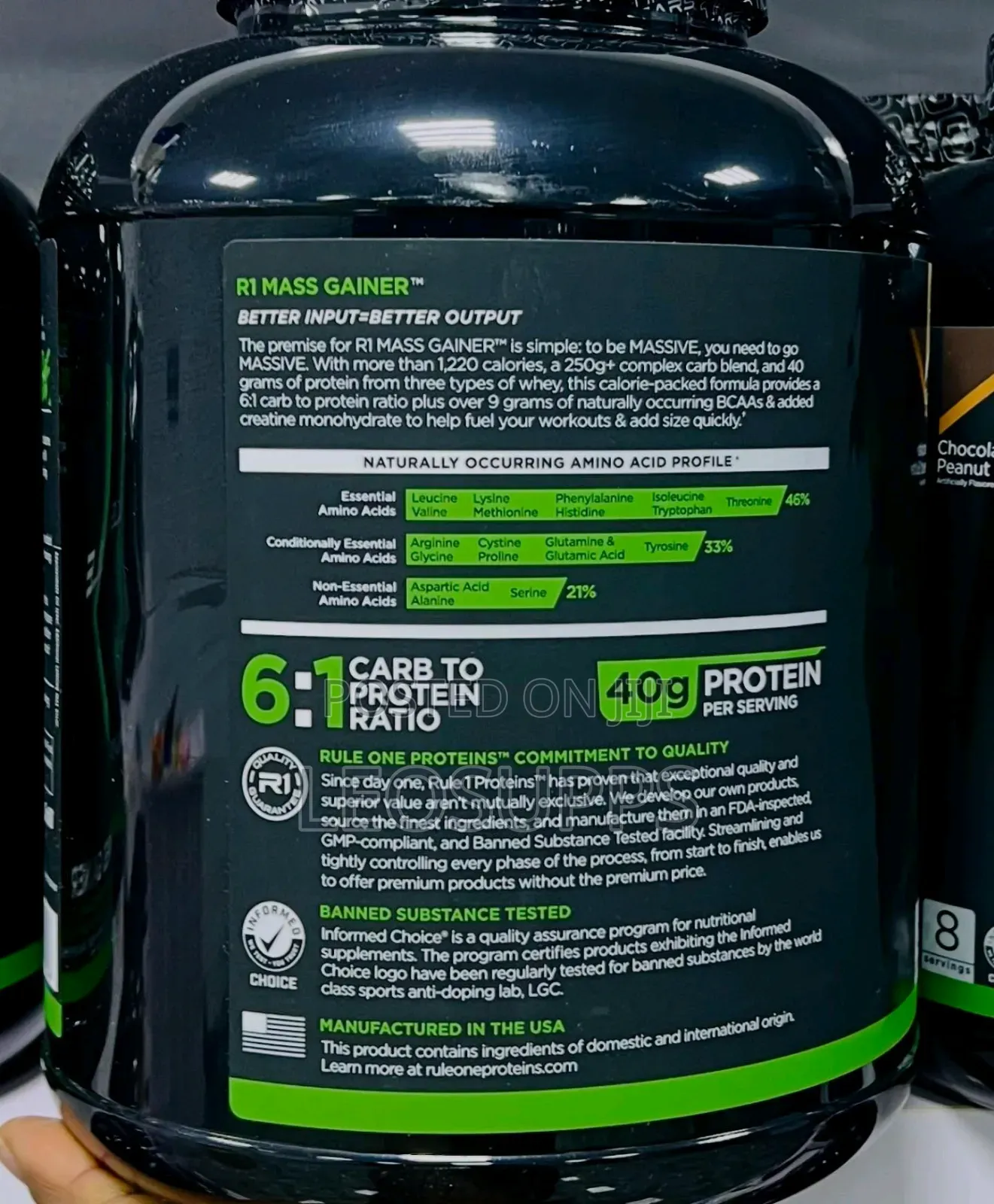 Rule 1 Mass Gainer 5.73lb