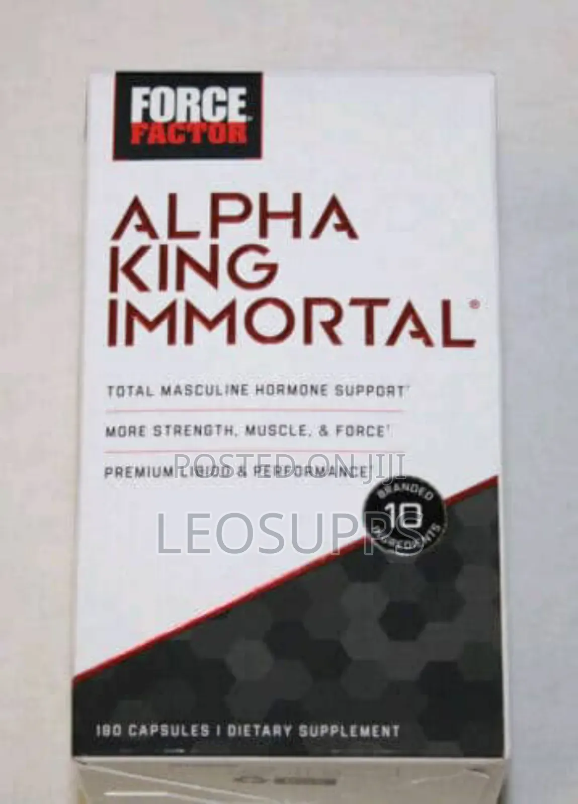 Force Alpha King Immortal 180caps