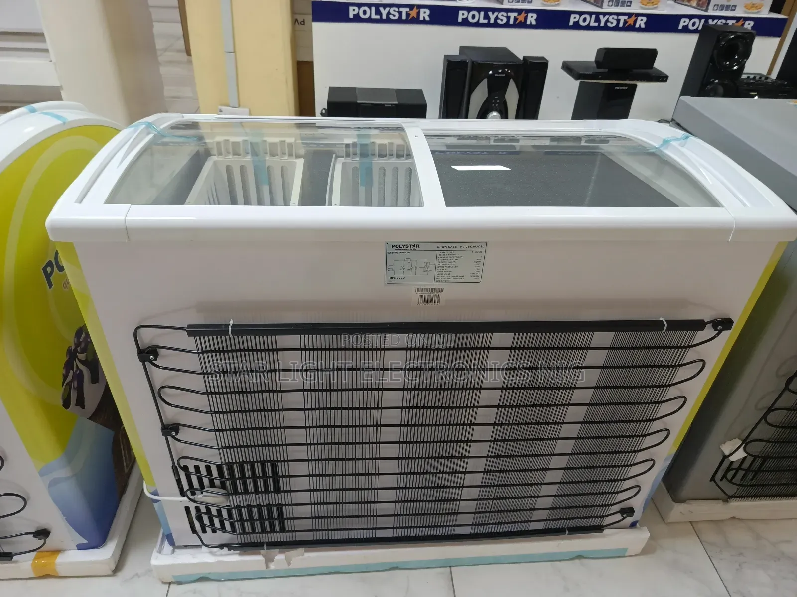 Showcase Freezer 300l Polystar