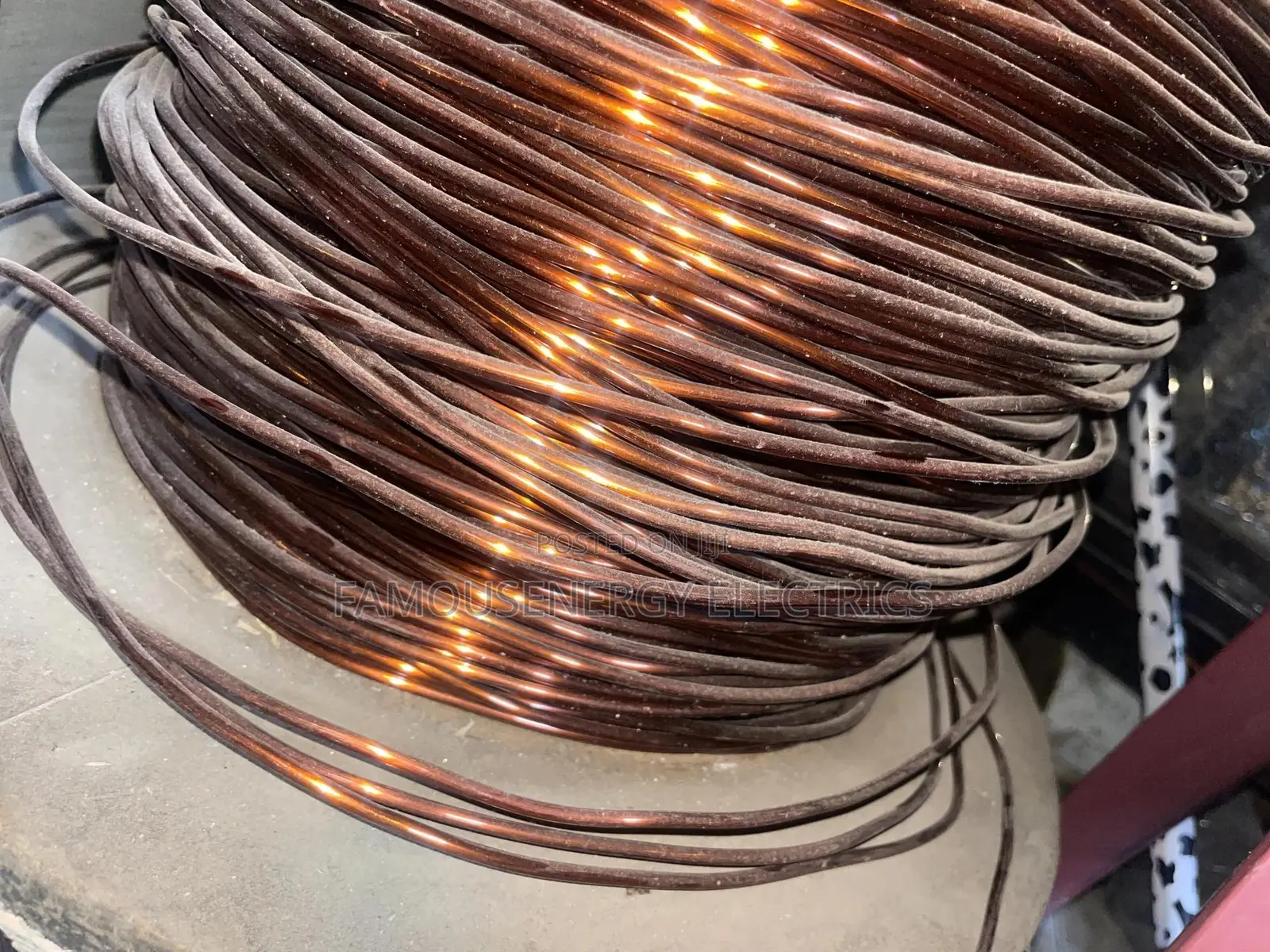 Copper Tailwind / Assorted Solid Bare Copper Wire Bright
