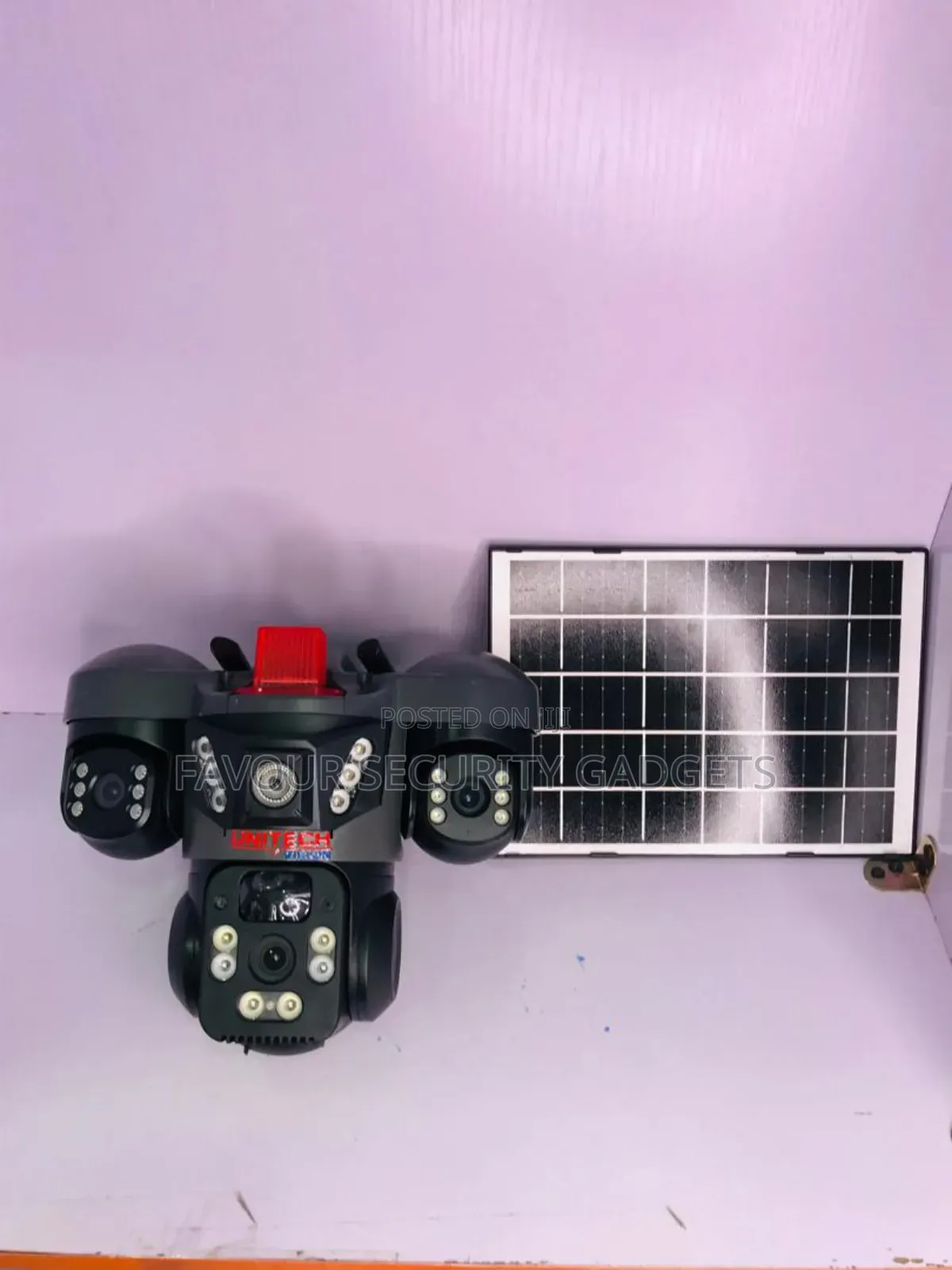 4g Hd Solar Triple Lens PTZ Camera