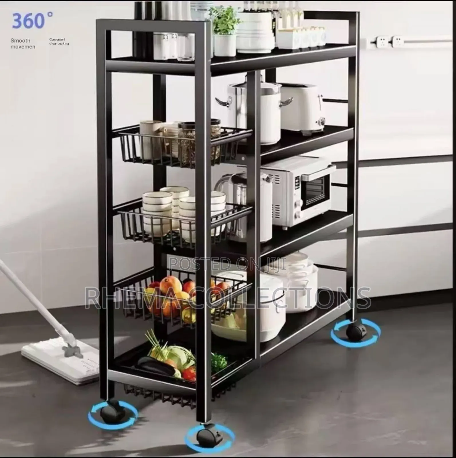 Multipurpose Steel Storage Shelf/Organizer/Rack
