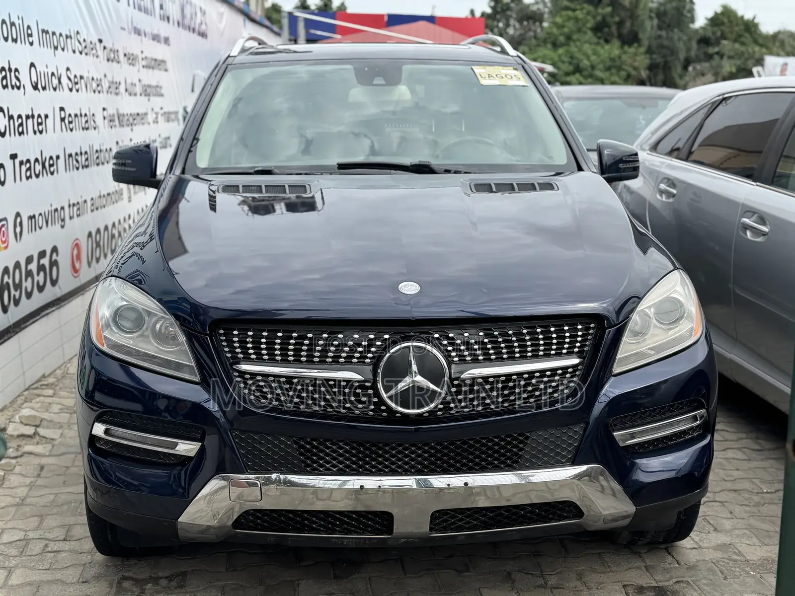 Mercedes-Benz M Class ML350 4MATIC 4dr SUV AWD (3.5L 6cyl 7A) 2014 Blue