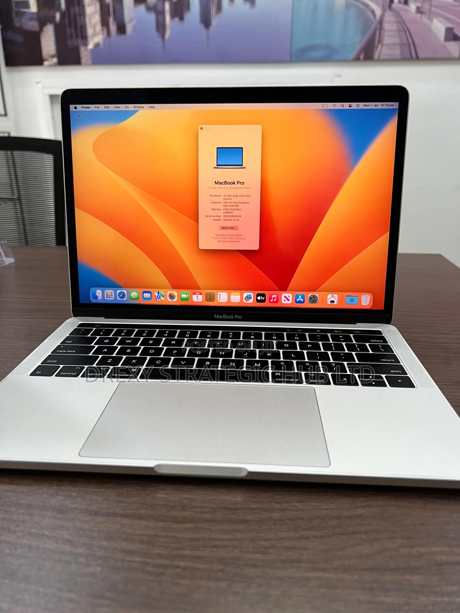 Laptop Apple MacBook Pro 2017 8GB Intel Core i5 SSD 256GB