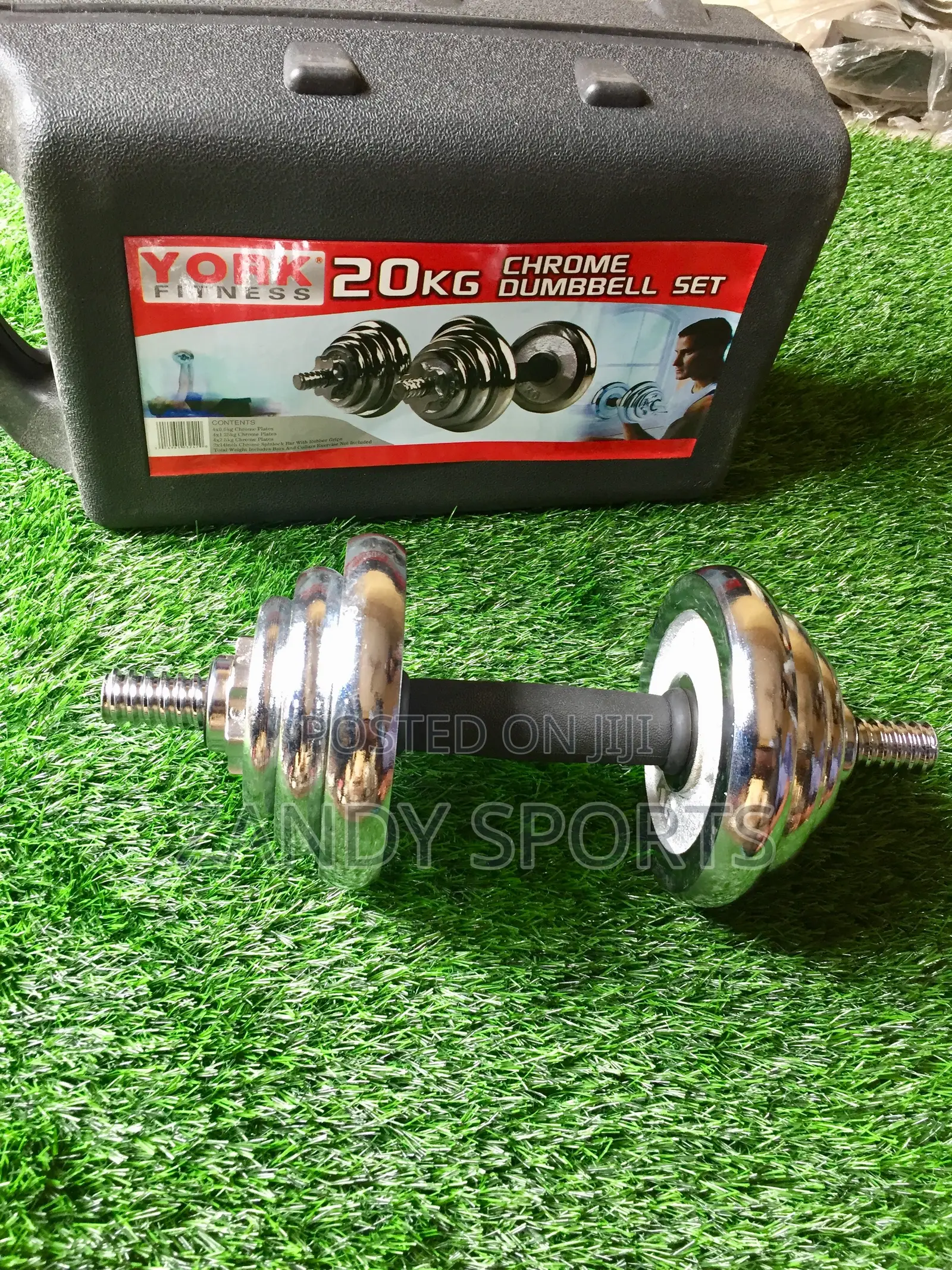 30kg Chrome Adjustable Dumbbell