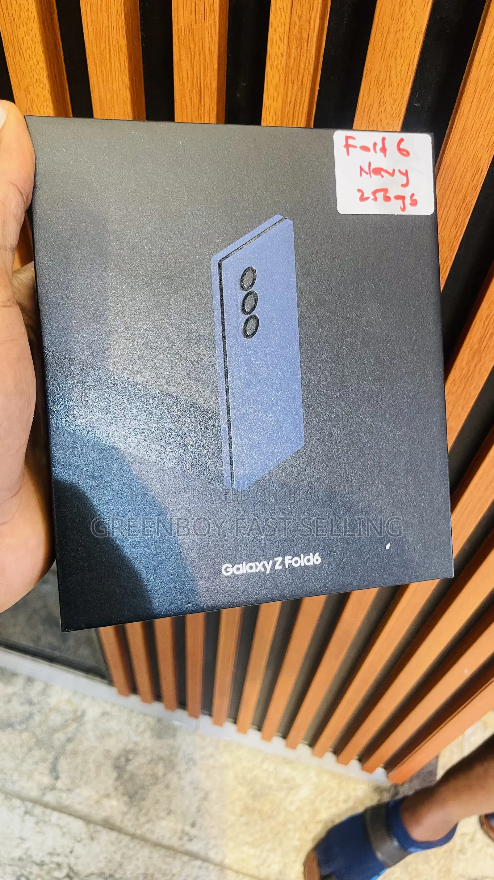 New Samsung Galaxy Z Fold6 256 GB Blue