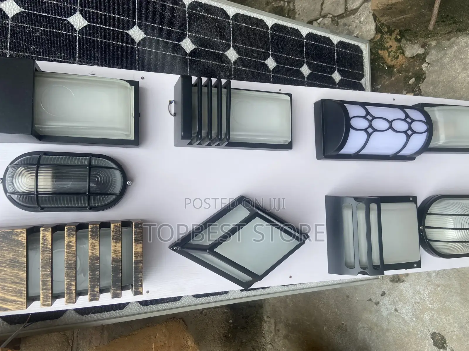 Modern Aluminium Outdoor Waterproof Wall Light E27 Lamp Ip65