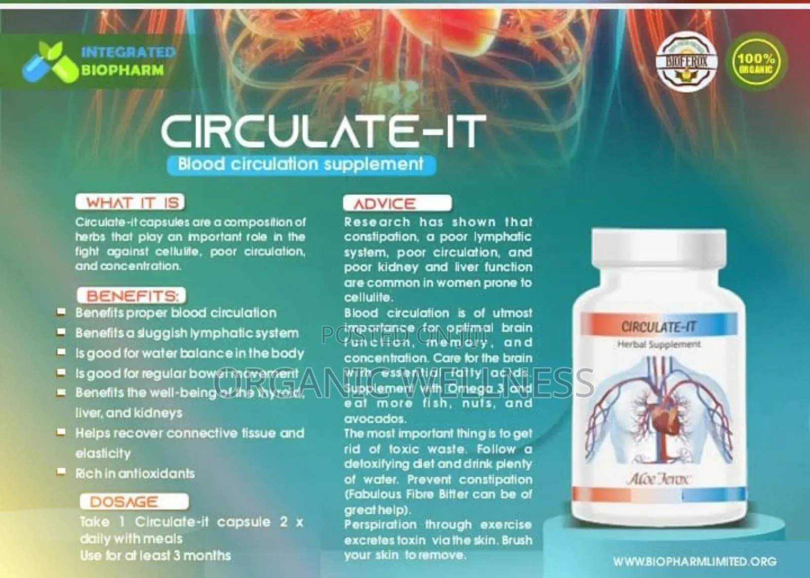 Biofeox Product For Circulation Of Blood Block Age