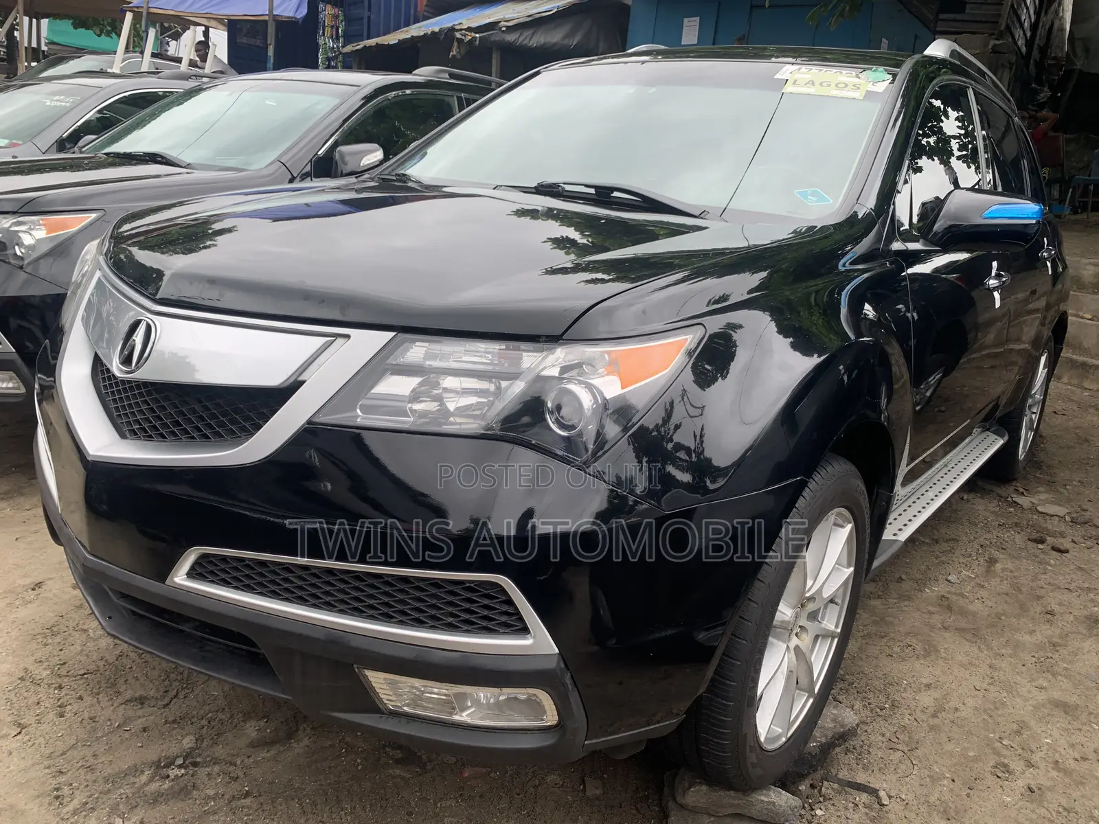 Acura MDX Advance Package SUV AWD (3.7L 6cyl 6A) 2012 Black