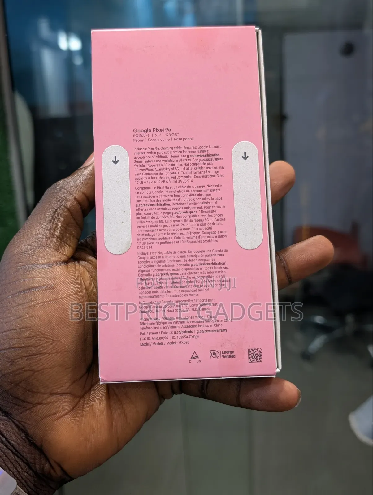 New Google Pixel 9a 128 GB Pink
