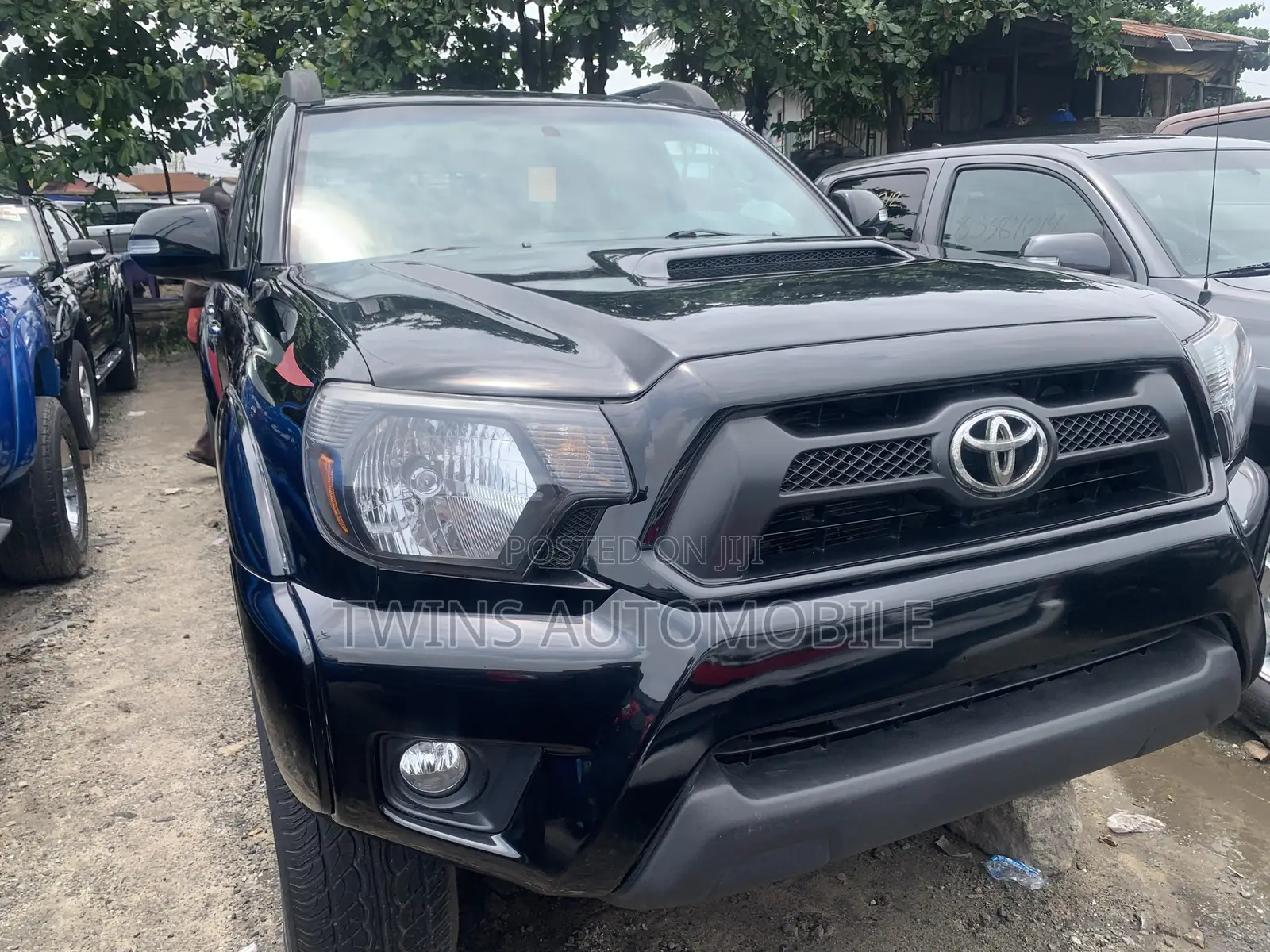 Toyota Tacoma 4dr Double Cab 5.0 ft. SB (2.7L 4cyl 4A) 2015 Black