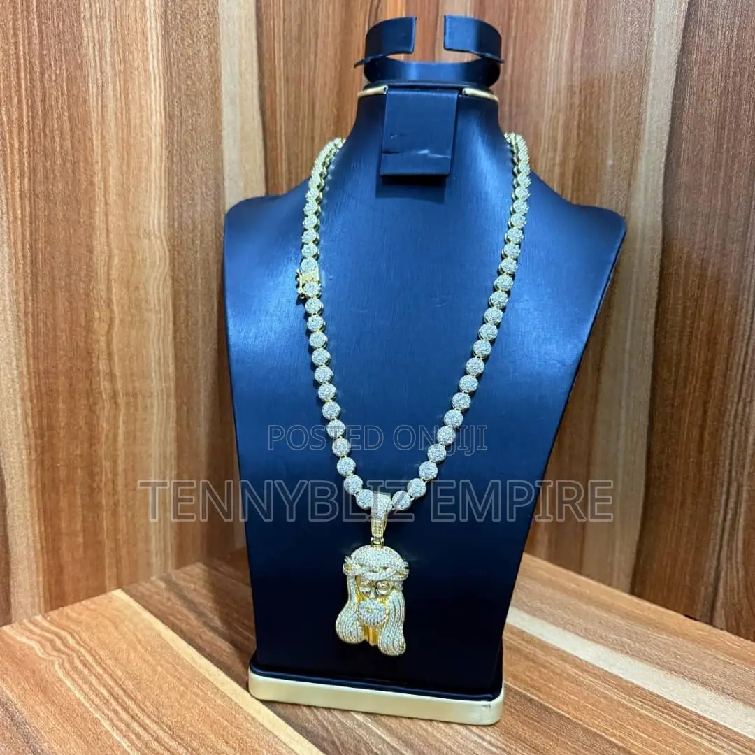 The Iconic Jesus Piece Iced-Out Pendant Luxury Drip
