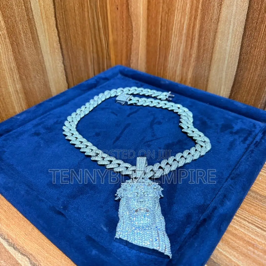 The Iconic Jesus Piece Iced-Out Pendant Luxury Drip