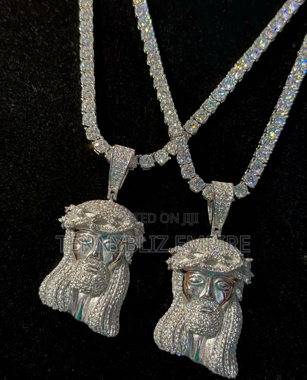 The Iconic Jesus Piece Iced-Out Pendant Luxury Drip