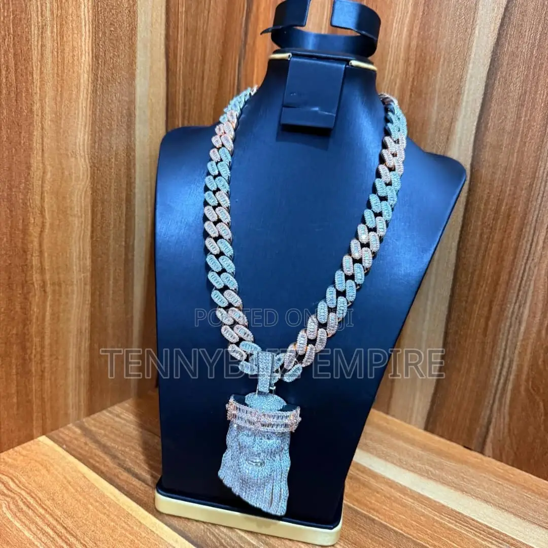The Iconic Jesus Piece Iced-Out Pendant Luxury Drip