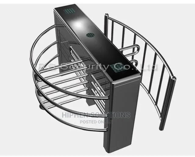 Half Height Turnstile Eletrical Entrance Waterproof Barrier Gate