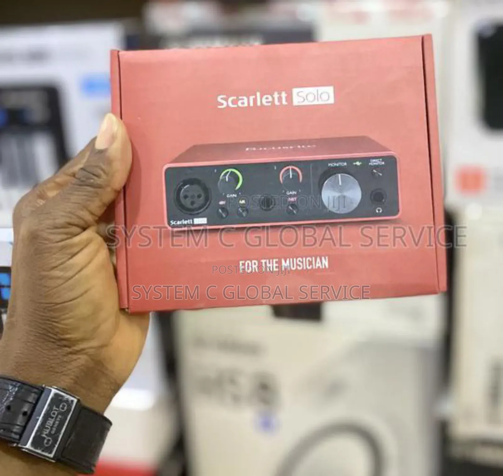Focusrite Scarlet Solo Studio Sound Card