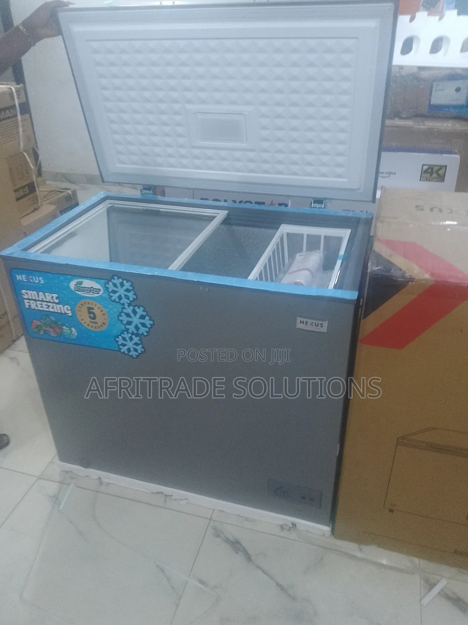 Nexus Nx-265gi 205l Interter Freezer With Lock Key